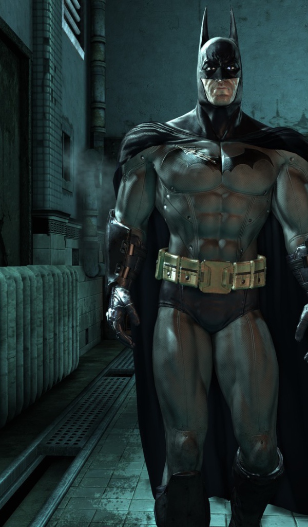 Бэтман в костюме в игре Batman Arkham Asylum