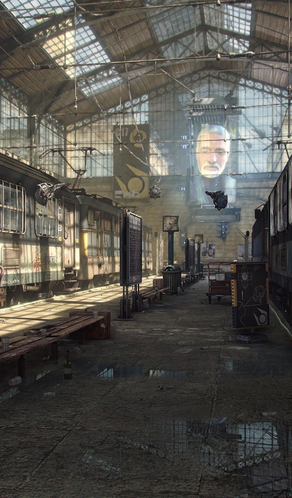 Интерьер здания в игре Unreal Engine 4