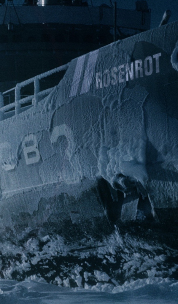 Закованный во льды корабль
