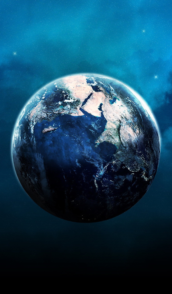 Планета Земля фото со спутника