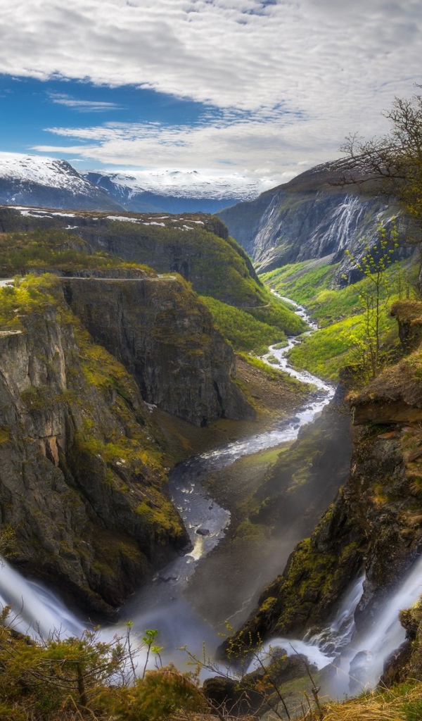 Река в овраге, Норвегия