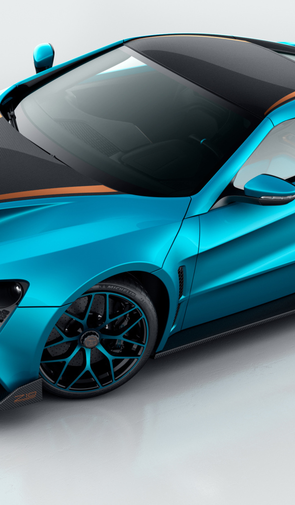 Суперкар синего цвета Zenvo ST1, 2017 