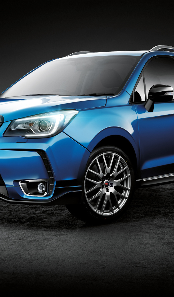 Автомобиль Subaru Forester цвет синий металлик 