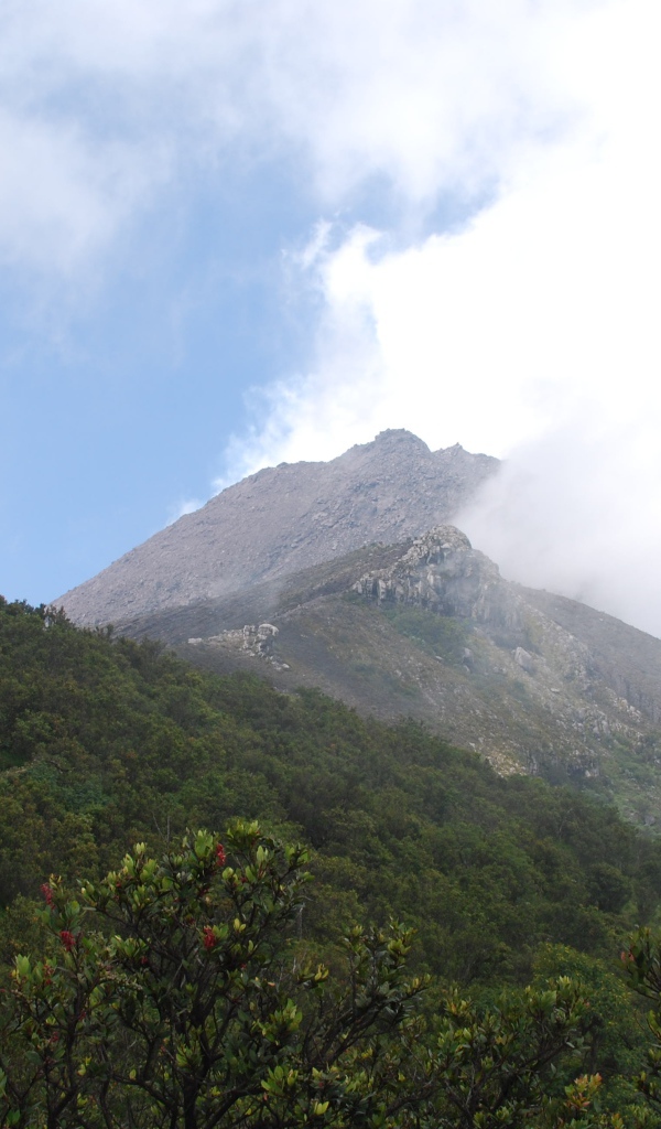 Подъем на вулкан Мерапи, Индонезия 