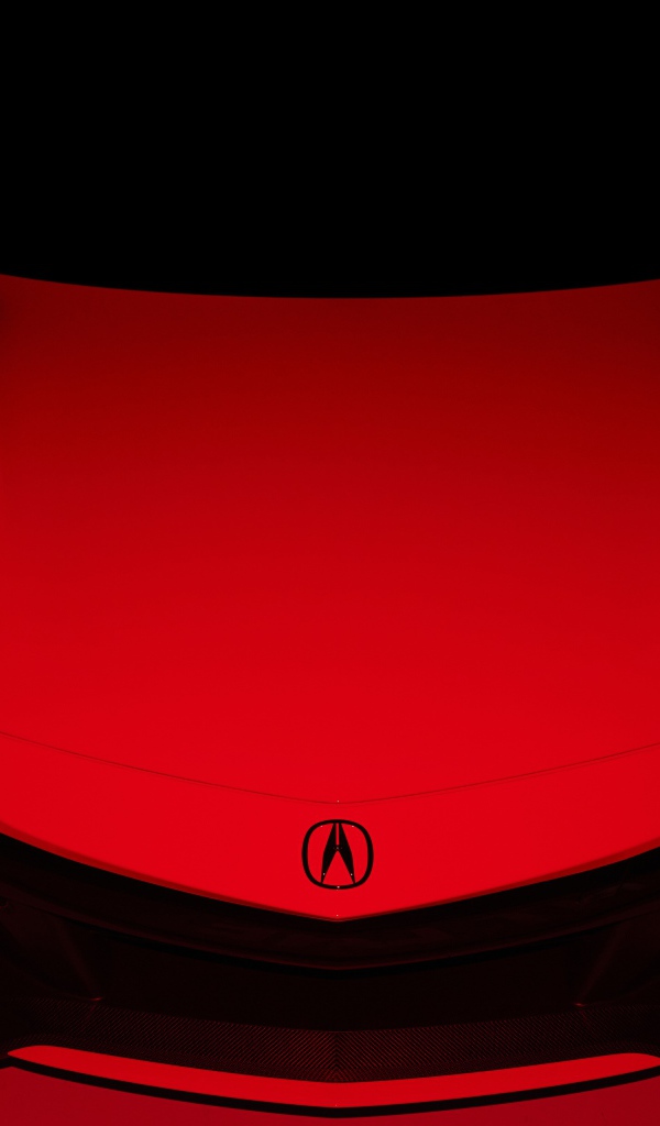 Капот автомобиля Acura NSX Type S, 2022 года