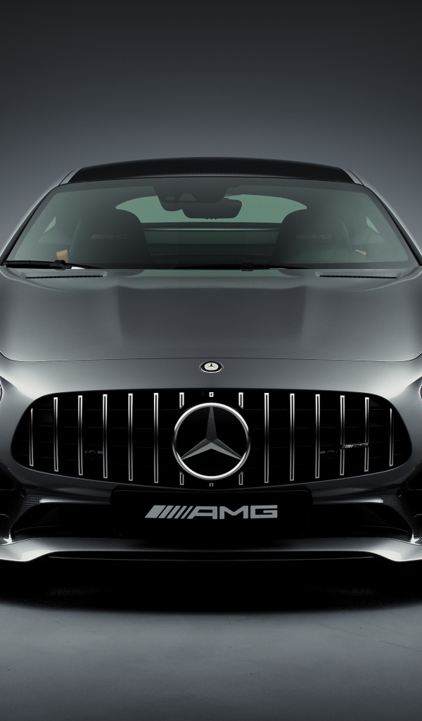 Вид спереди на автомобиль Mercedes-AMG GT R