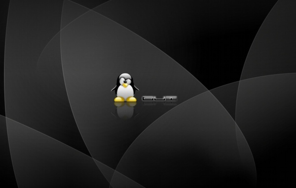 Linux черная картинка