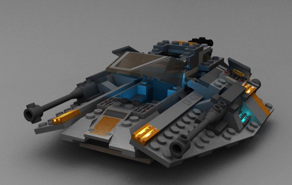 Лего танк