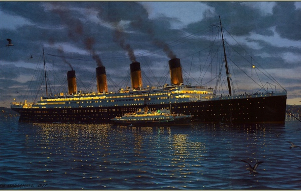 	 Titanic on the berth