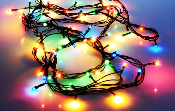 LED Light Christmas tree garland