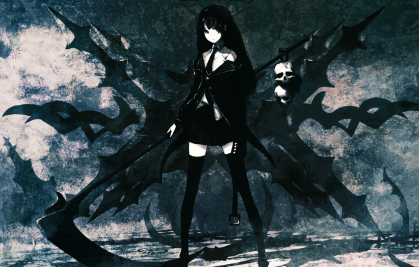 Черный демон аниме