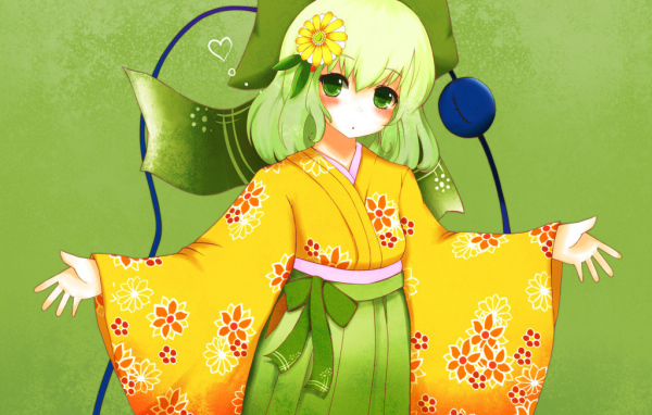 Девочка в кимоно
