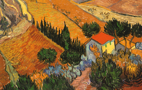 Картина Винсента Ван Гога - Пейзаж