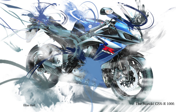 Test drive a motorcycle Suzuki GSX-R 1000 
