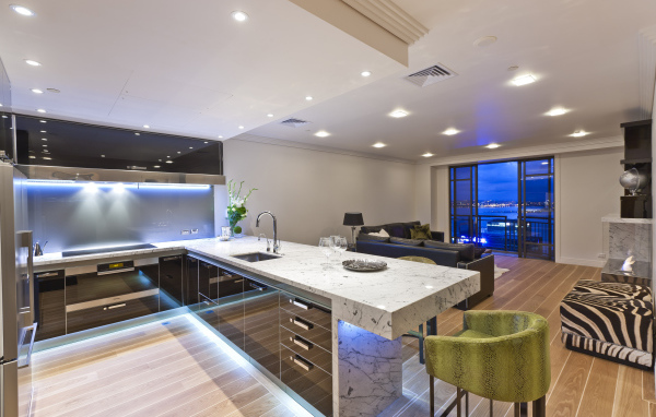 Дизайн квартиры с кухней