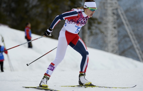 Майкен Касперсен Фалла норвежская лыжница золотая медаль на олимпиаде в Сочи 2014 год