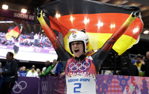 Натали Гейзенбергер  две золотые медали в Сочи 2014