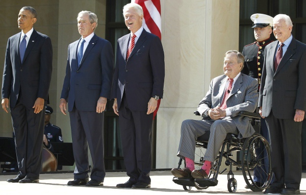5 президентов США на одном кадре