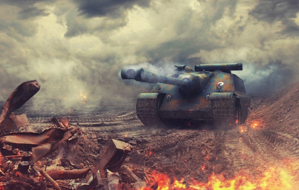 Танк AMX-50 Foch в игре World Of Tanks