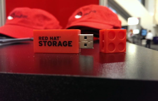Flash card running Red Hat