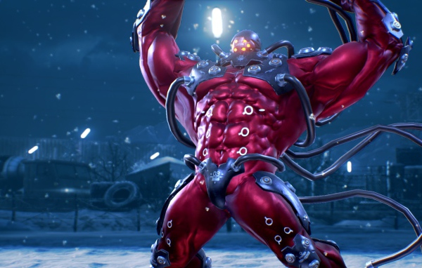Боец - киборг Gigas персонаж игры Tekken 7