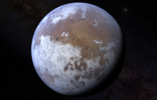 Ледяная планета Марс 