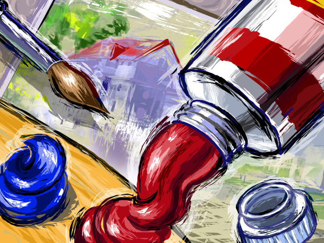 Artist’s Palette wallpapers and images - wallpapers, pictures, photos