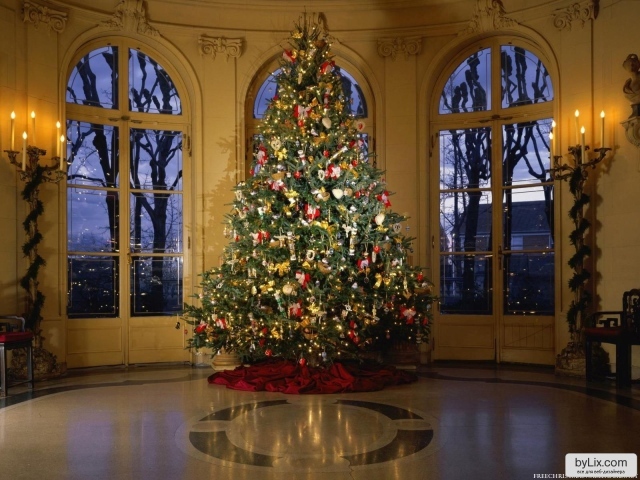 Christmas tree in the Kremlin in 2014