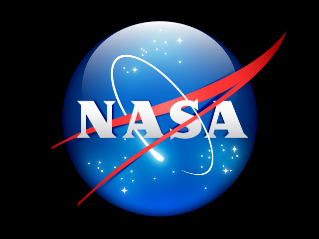 Black background, NASA