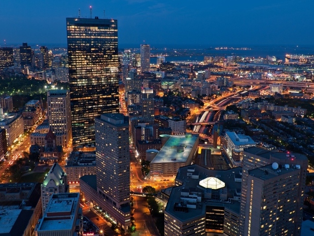 Night, Skyscraper, USA wallpapers and images - wallpapers, pictures, photos