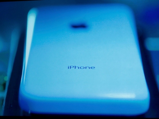 Голубой Iphone 5C