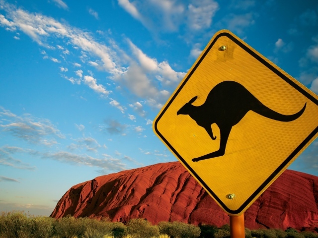 Дорожный знак Австралии