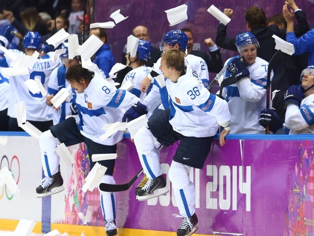 Хоккей Сборная Финляндии на олимпиаде в Сочи
