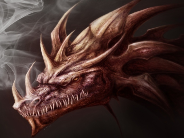 Дым из ноздрей дракона