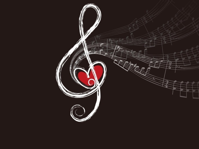 Музыка любви, ноты