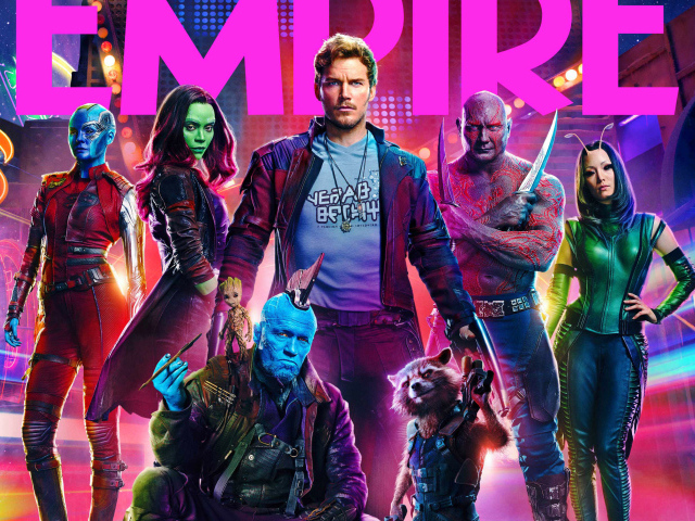 The main superheroes of the film The Guardians of the Galaxy 2