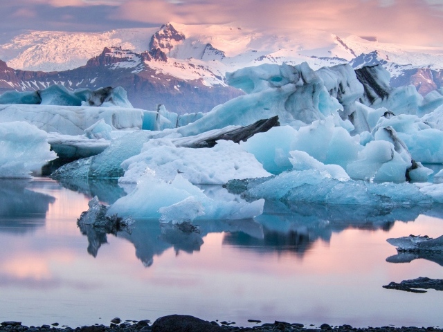 Ледниковая лагуна Йёкюльсаурлоун, Исландия
