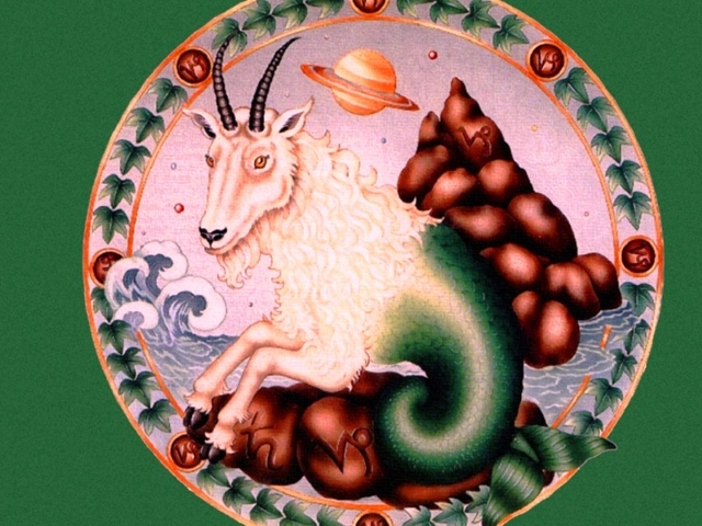 Знак зодиака Козерог  рисунок 
