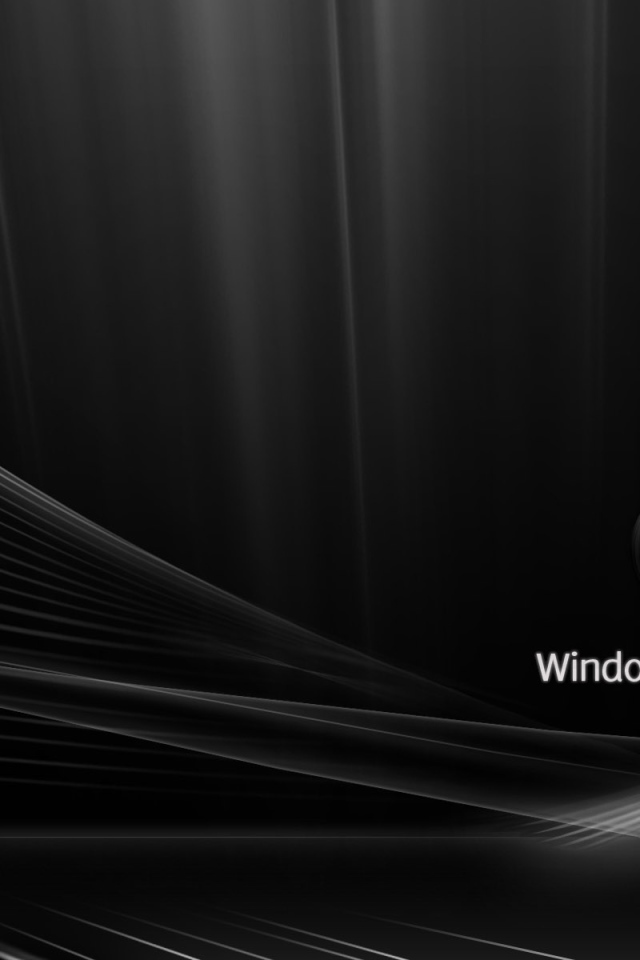 Microsoft Windows 7 black lines