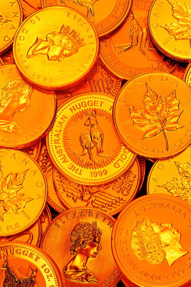 Канадские золотые монеты