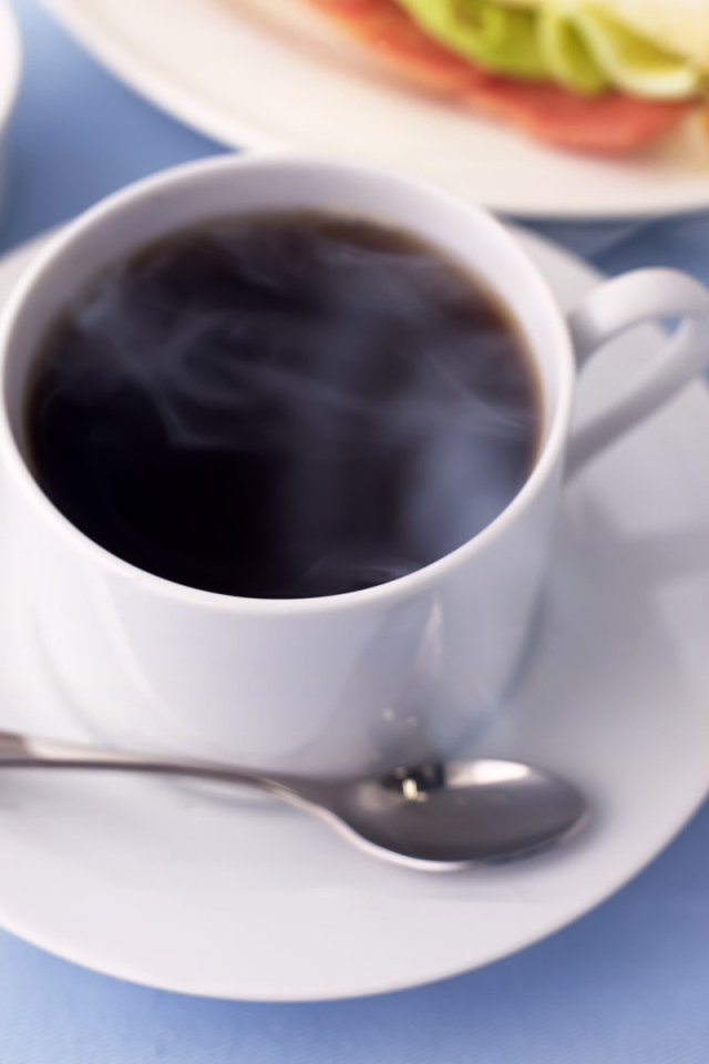 Чашка черного кофе