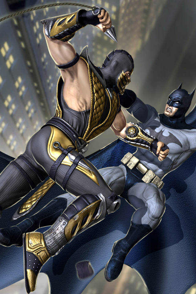 DC Universe Скорпион против Бэтмена