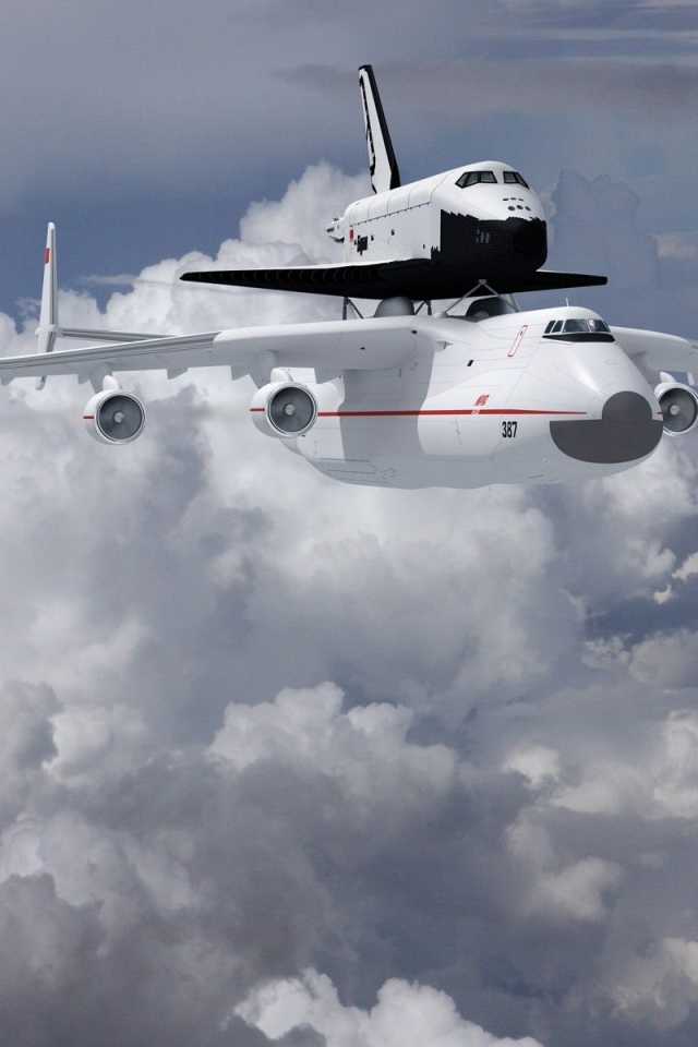 Ан-225 и буран