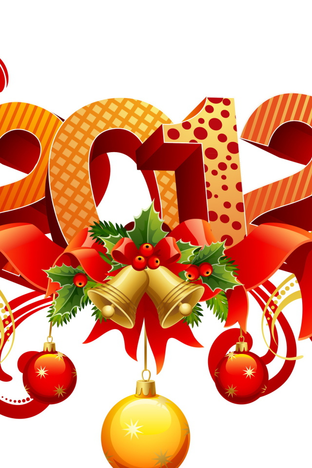 2012 Новый год в узорах