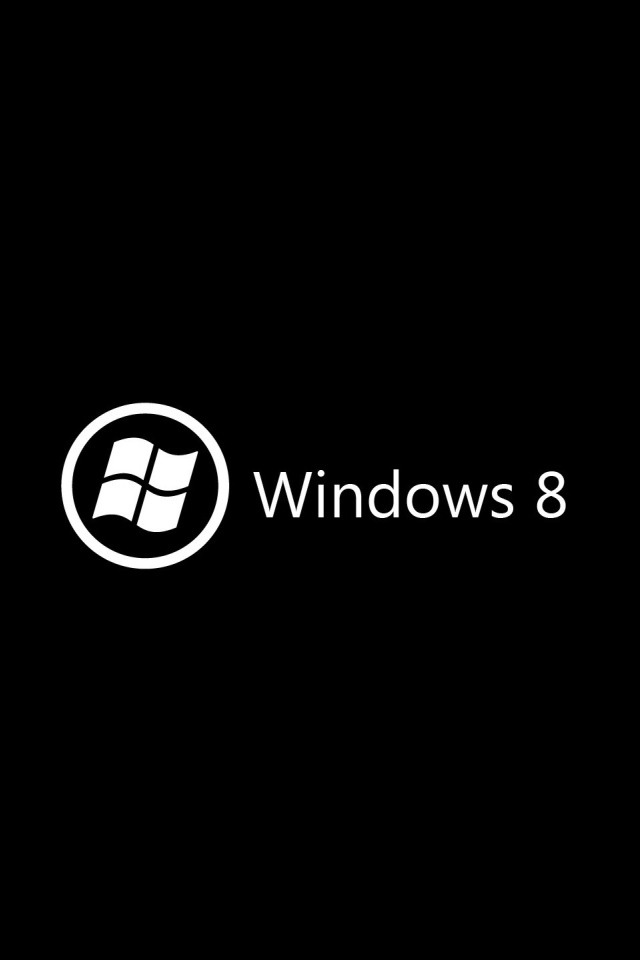 Windows 8 black minmal theme