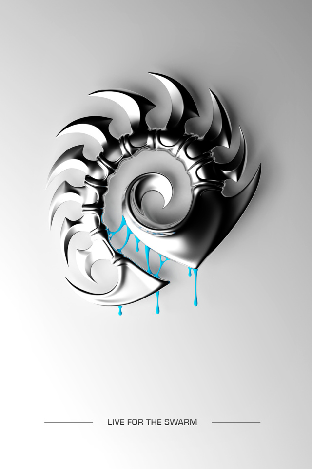 StarCraft 2 зергов логотип