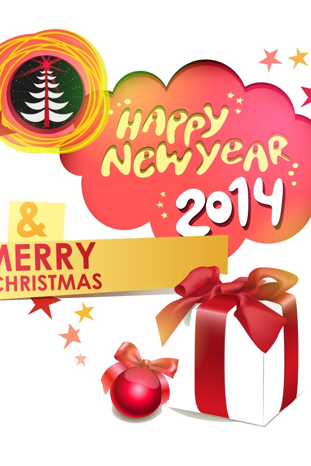 Счастливого Нового Года и счастливого Рождества 2014