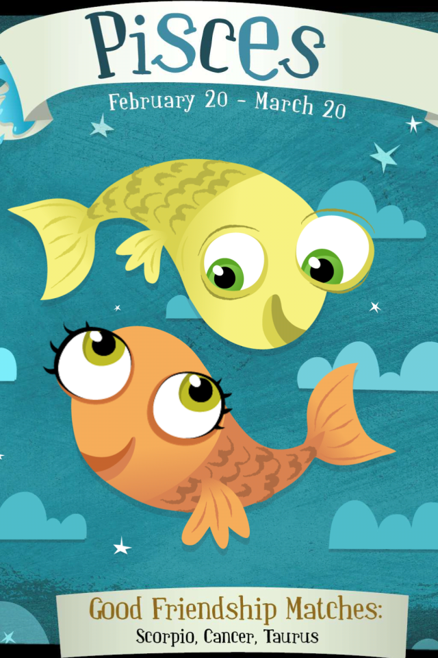 Рыбы, детская картинка