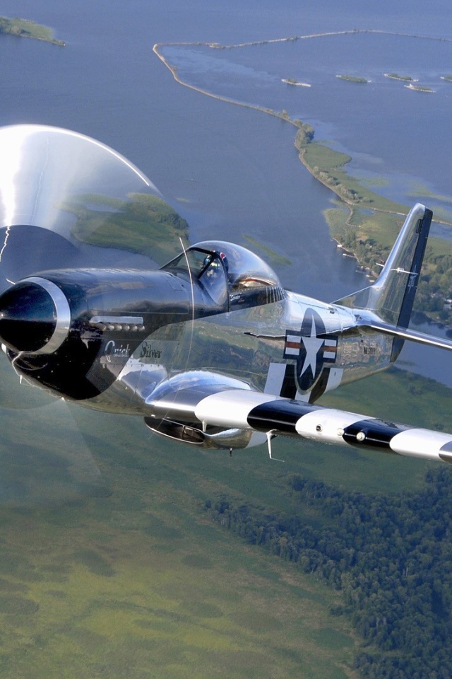 Самолет P-51 Мустанг