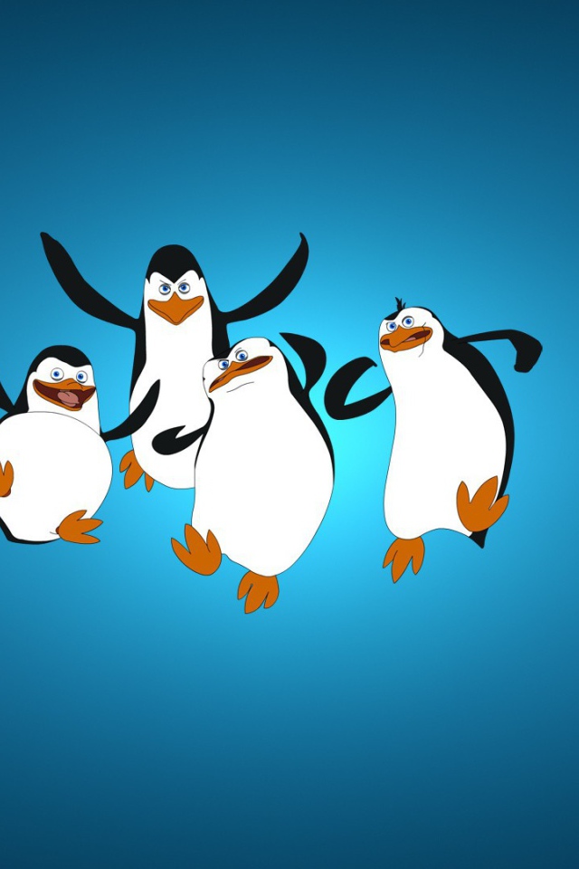 Пингвины в радости